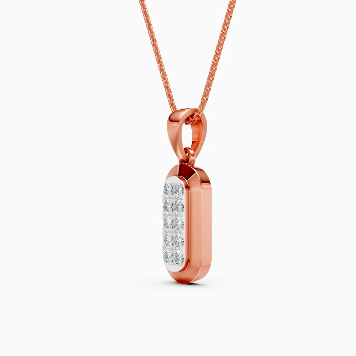 Mode | Halo Drop Lab-Grown Diamond Pendant - Nivara