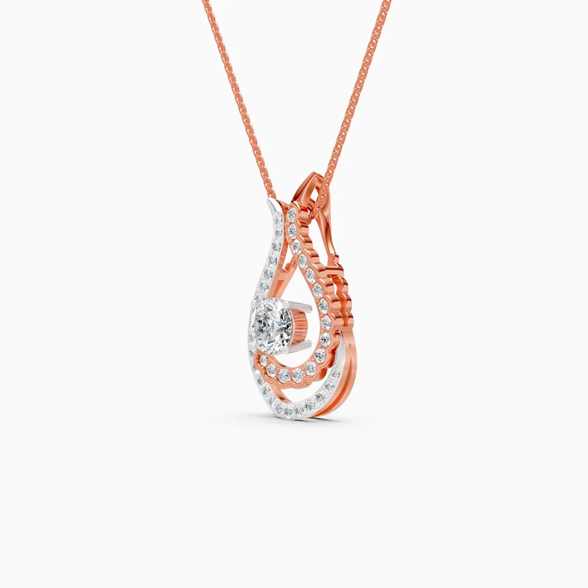 Aroha | Rhombe Lab-Grown Diamond Necklace - Nivara