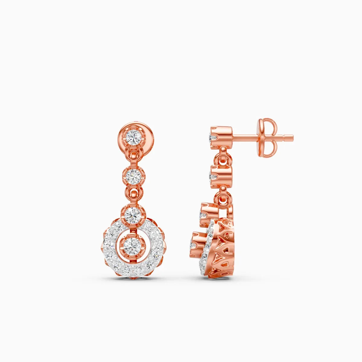 Mira | Coronet Lab-Grown Diamond Drop Earrings