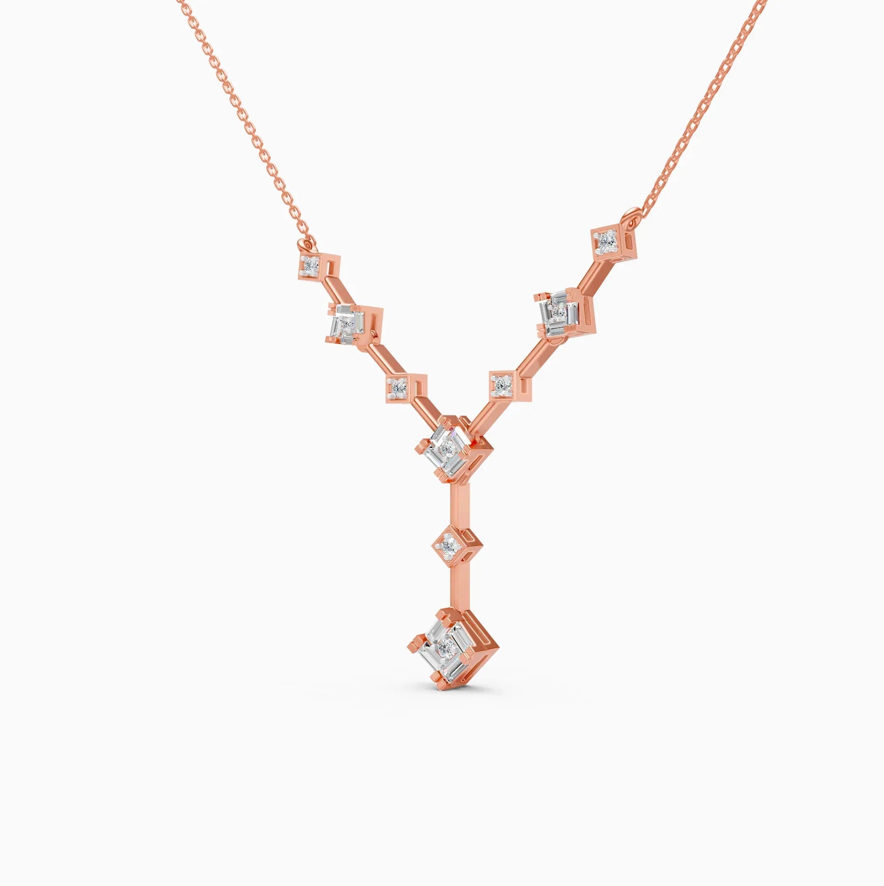 Rupak | Toi et Moi Lab-Grown Diamond Necklace