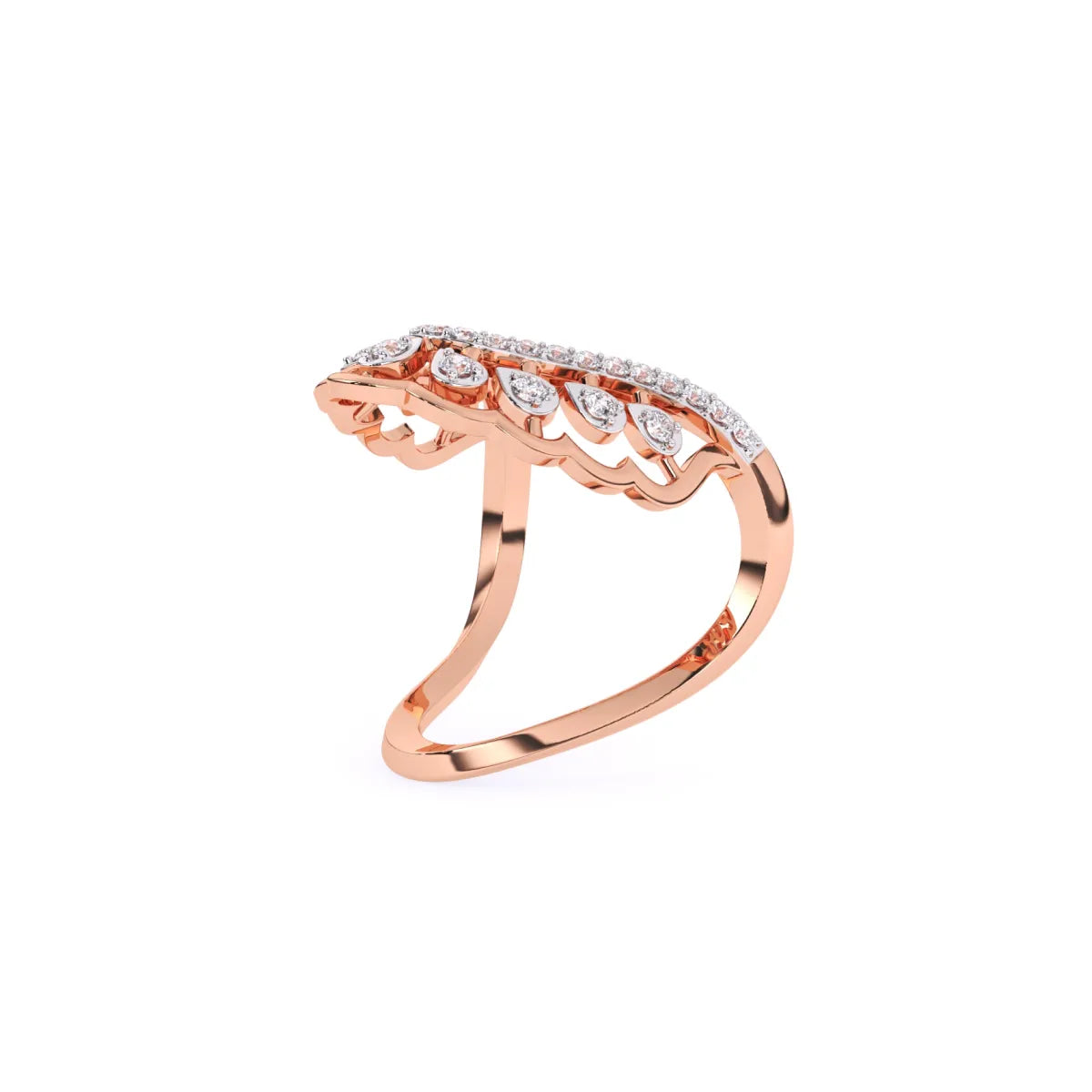 ��Mode | Round Lab Grown Diamond Vanki Ring�� Rings VD_AYN��- Lab Grown Diamonds Jewellery