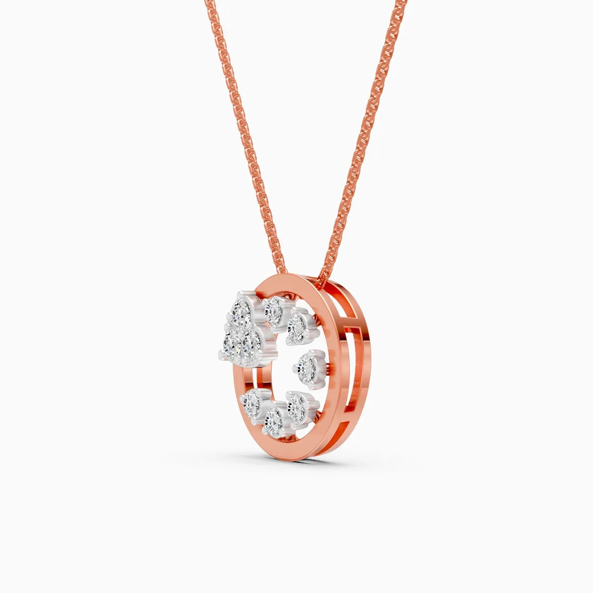 Sol | Aureo Lab-Grown Diamond Pendant - Nivara
