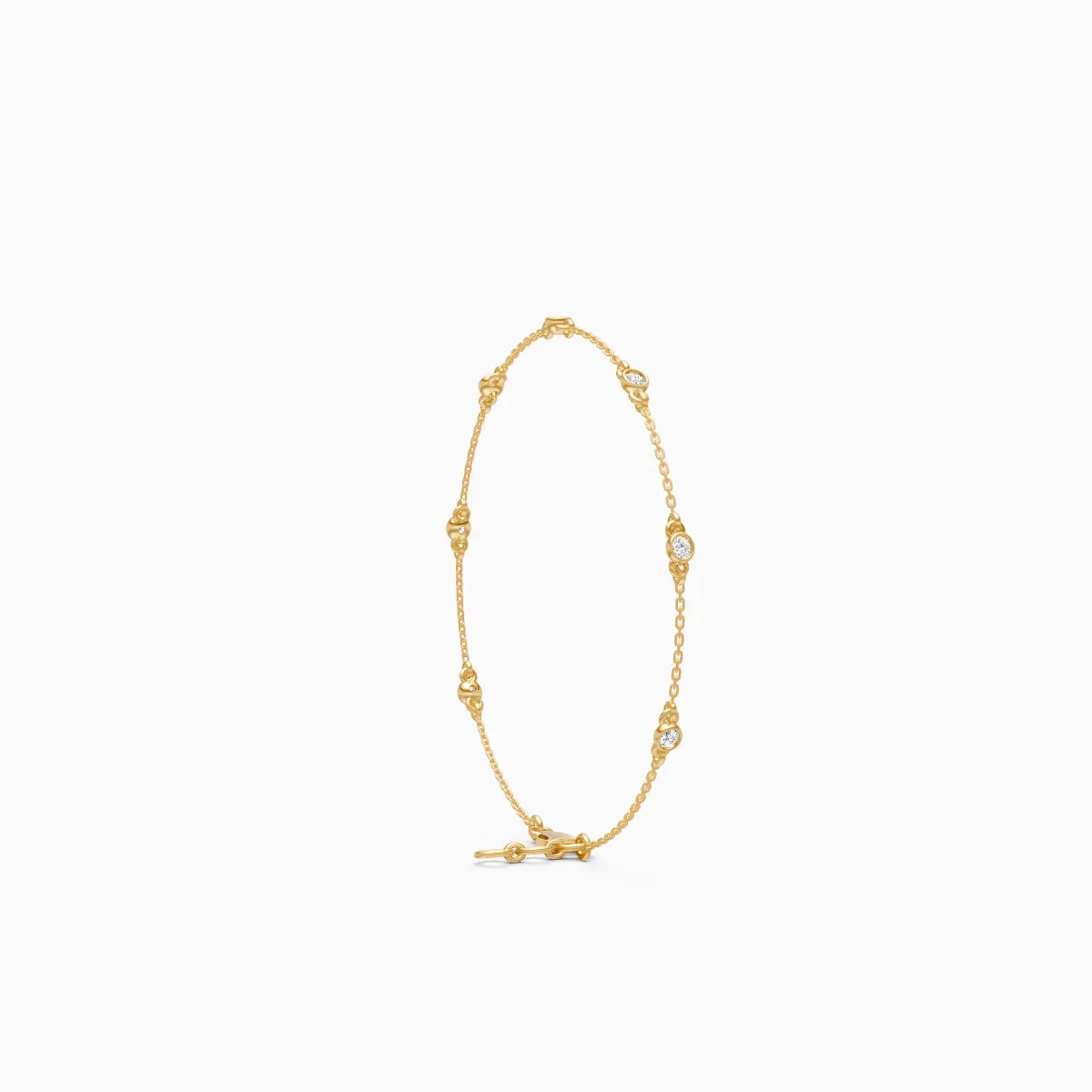 Mode | Halo Ray Lab-Grown Diamond Bracelet - Nivara