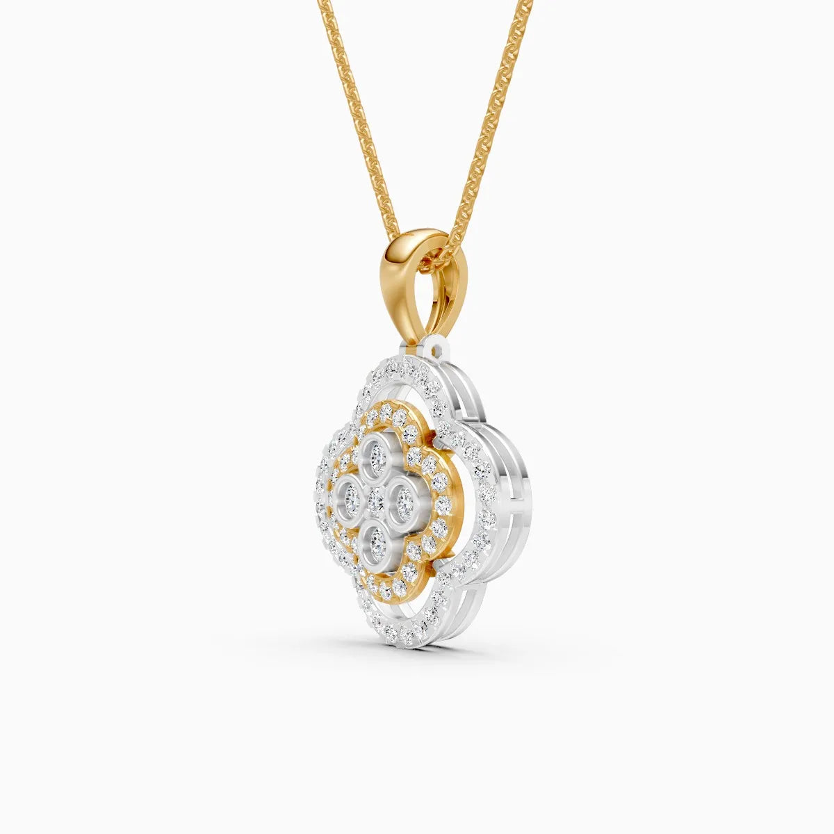 Flora | Luxe Vow Lab-Grown Diamond Pendant - Nivara