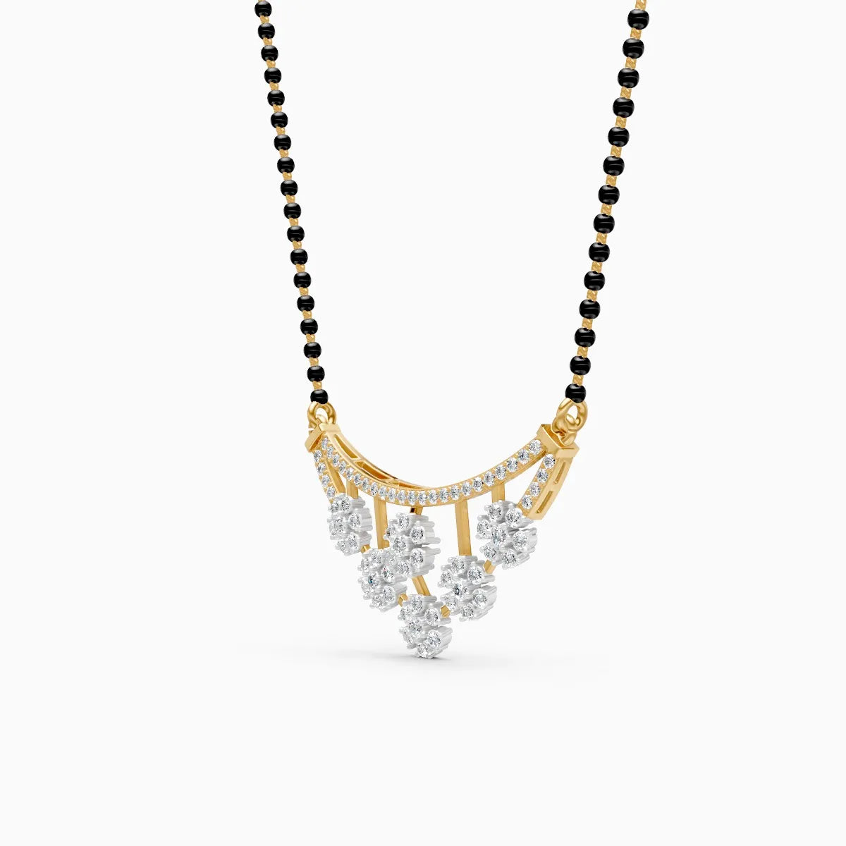 Flora | Lotus Grace Lab-Grown Diamond Mangalsutra
