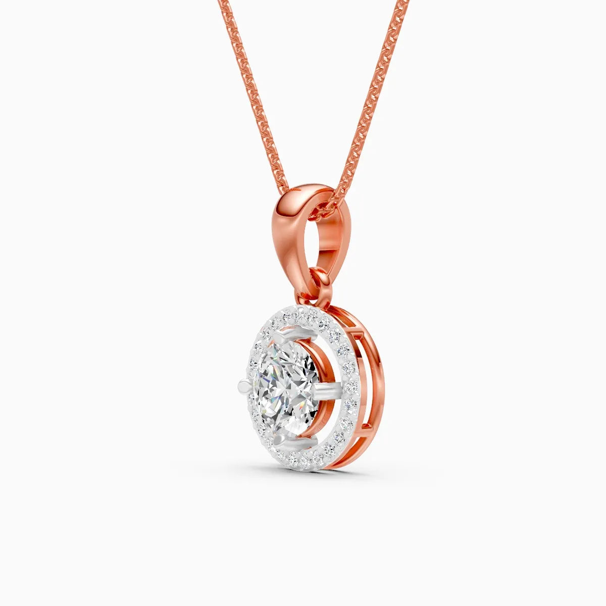 Mira | Dawn Bloom Lab-Grown Diamond Pendant - Nivara