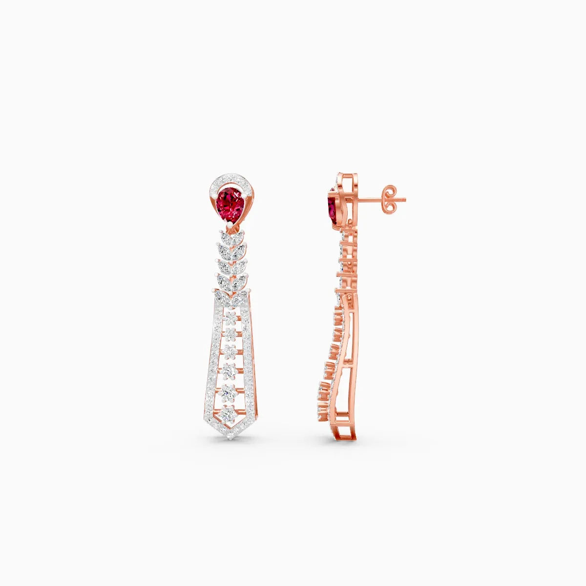 Mode | Foldglow Lab-Grown Diamond Drop Earrings