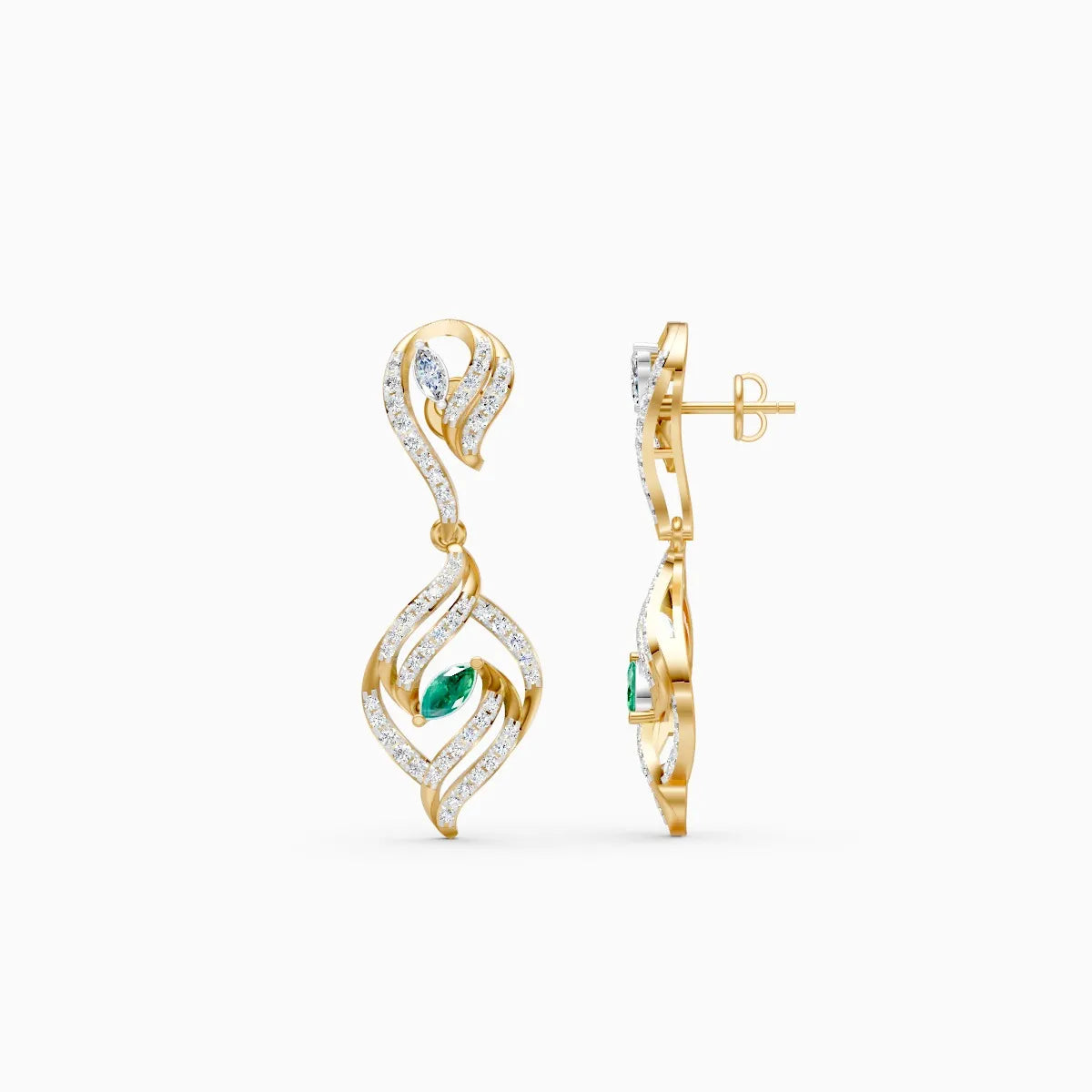 Flora | Hyacinth Vow Lab-Grown Diamond Earrings