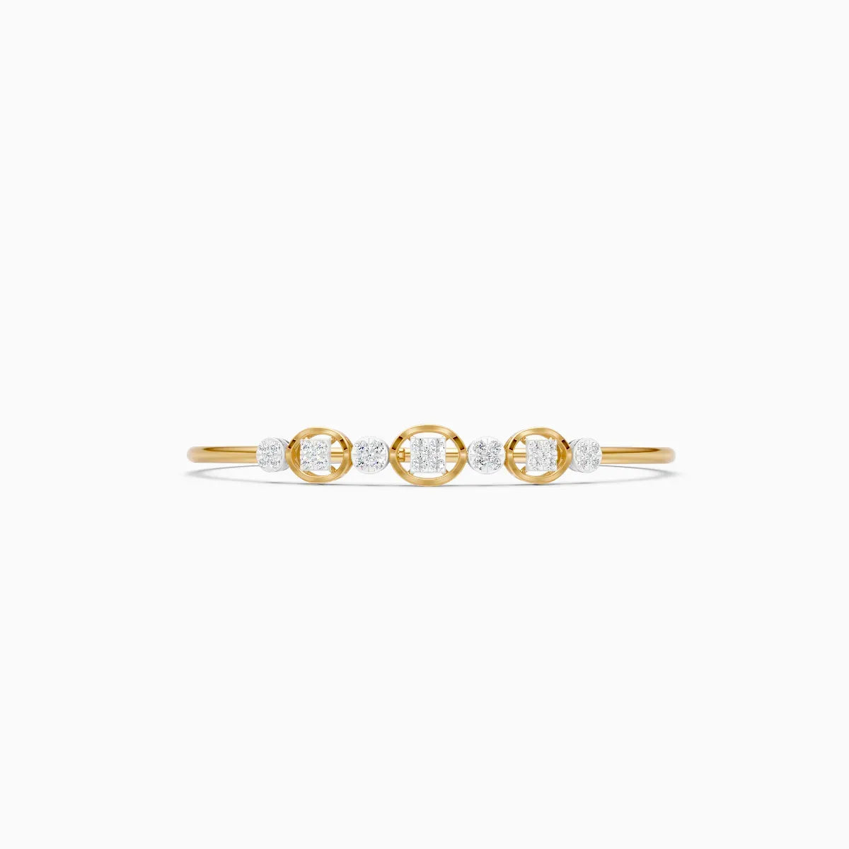 Rupal | Axis Geometry Lab-Grown Diamond Bracelet - Nivara