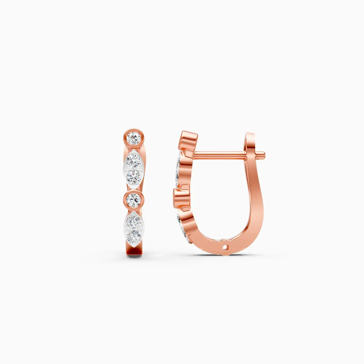 Amaya | Duskmist Lab-Grown Diamond Hoops