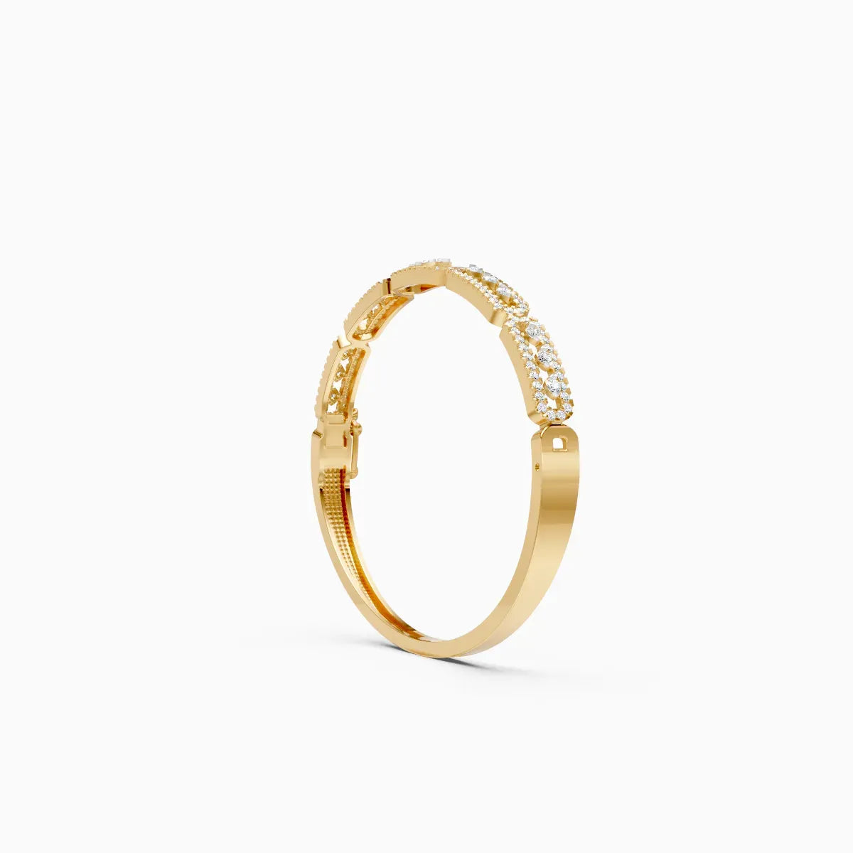 Ishar | Heritage Bangle Lab-Grown Diamond Kada - Nivara