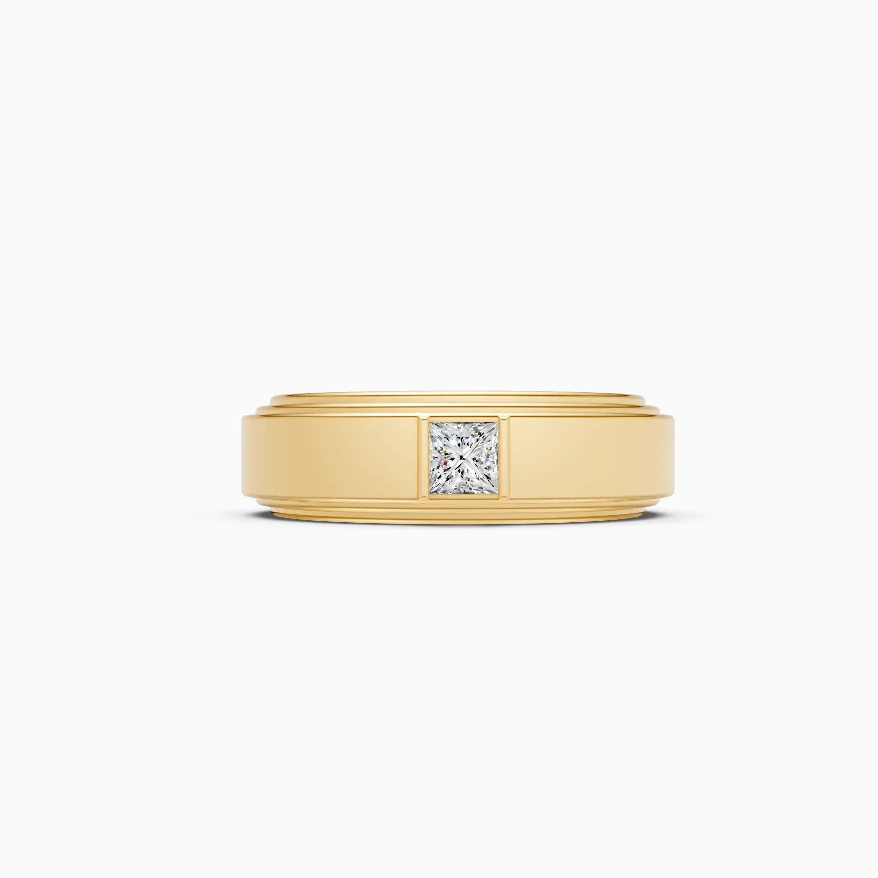 Veer | Prism Men's Princess-Cut Solitaire Ring