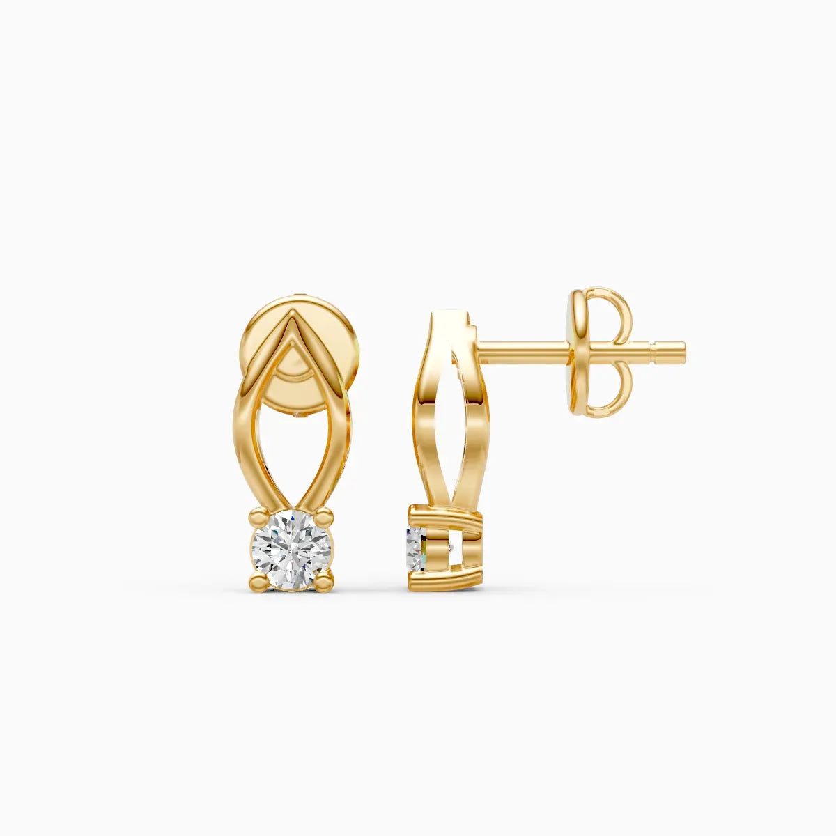 Flora | Blossomline Lab-Grown Diamond Drop Earrings