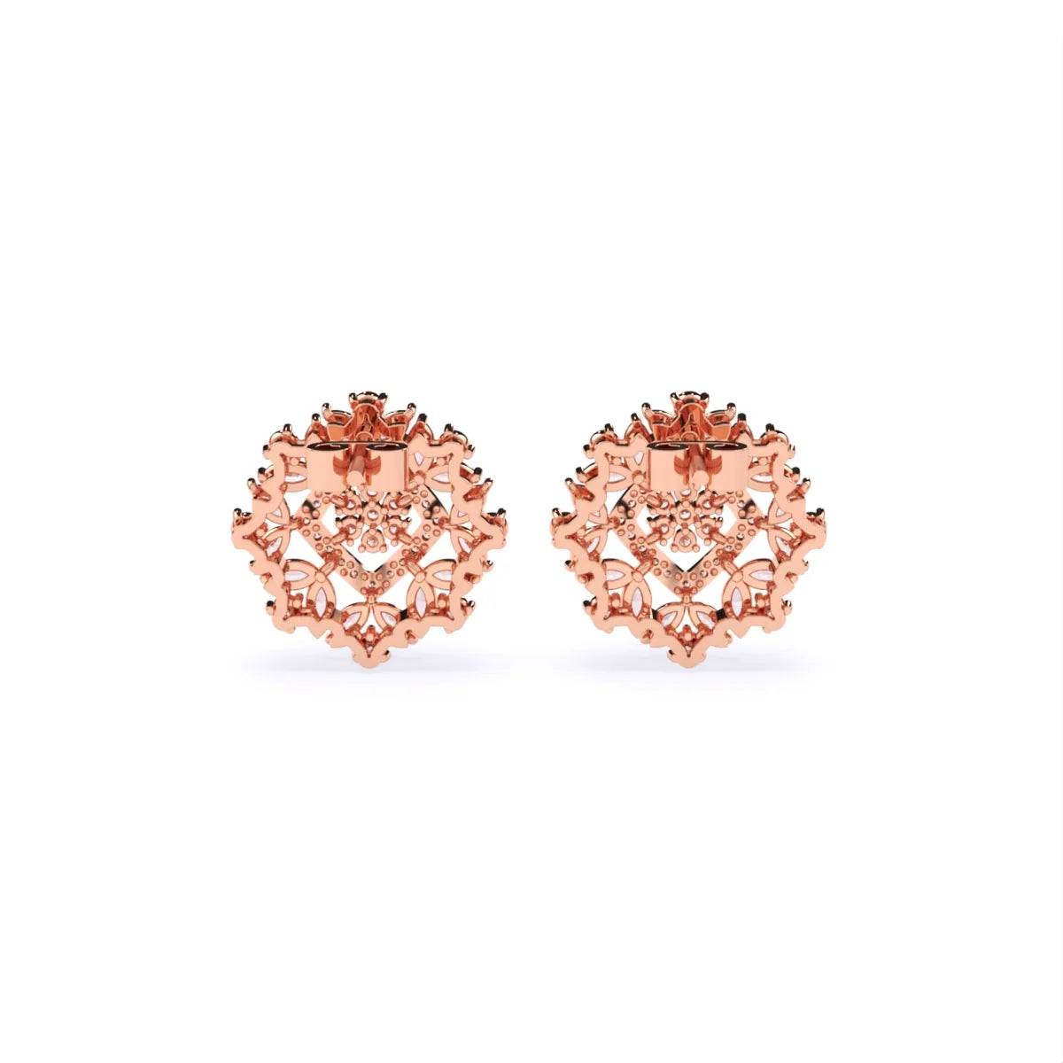 Mode | Halftone Lab-Grown Diamond Earrings