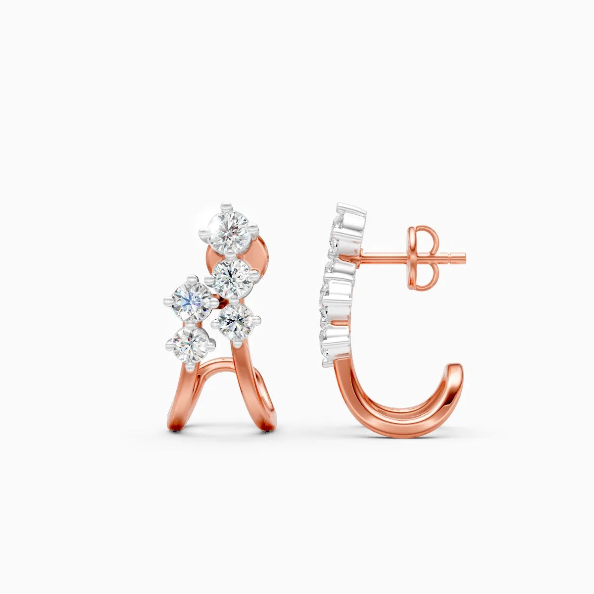 Mode | Foldline Lab-Grown Diamond Earrings