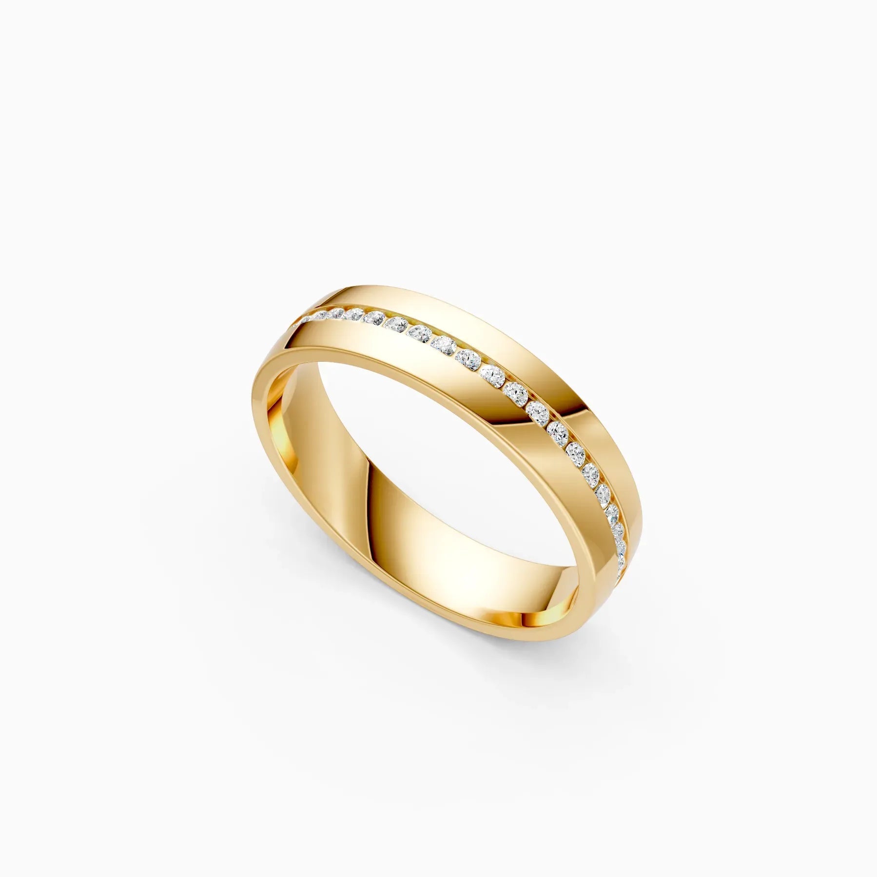 Mode | Stratos Men's Channel-Set Band Ring