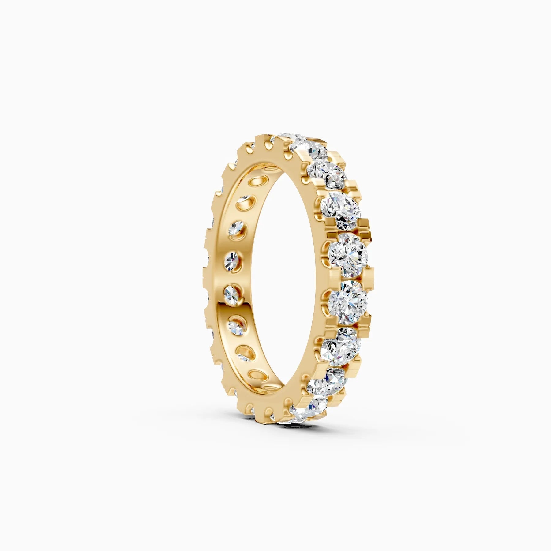 ��Foreva | Round Lab Grown Diamonds Eternity Ring�� Rings VD_AYN��- Lab Grown Diamonds Jewellery