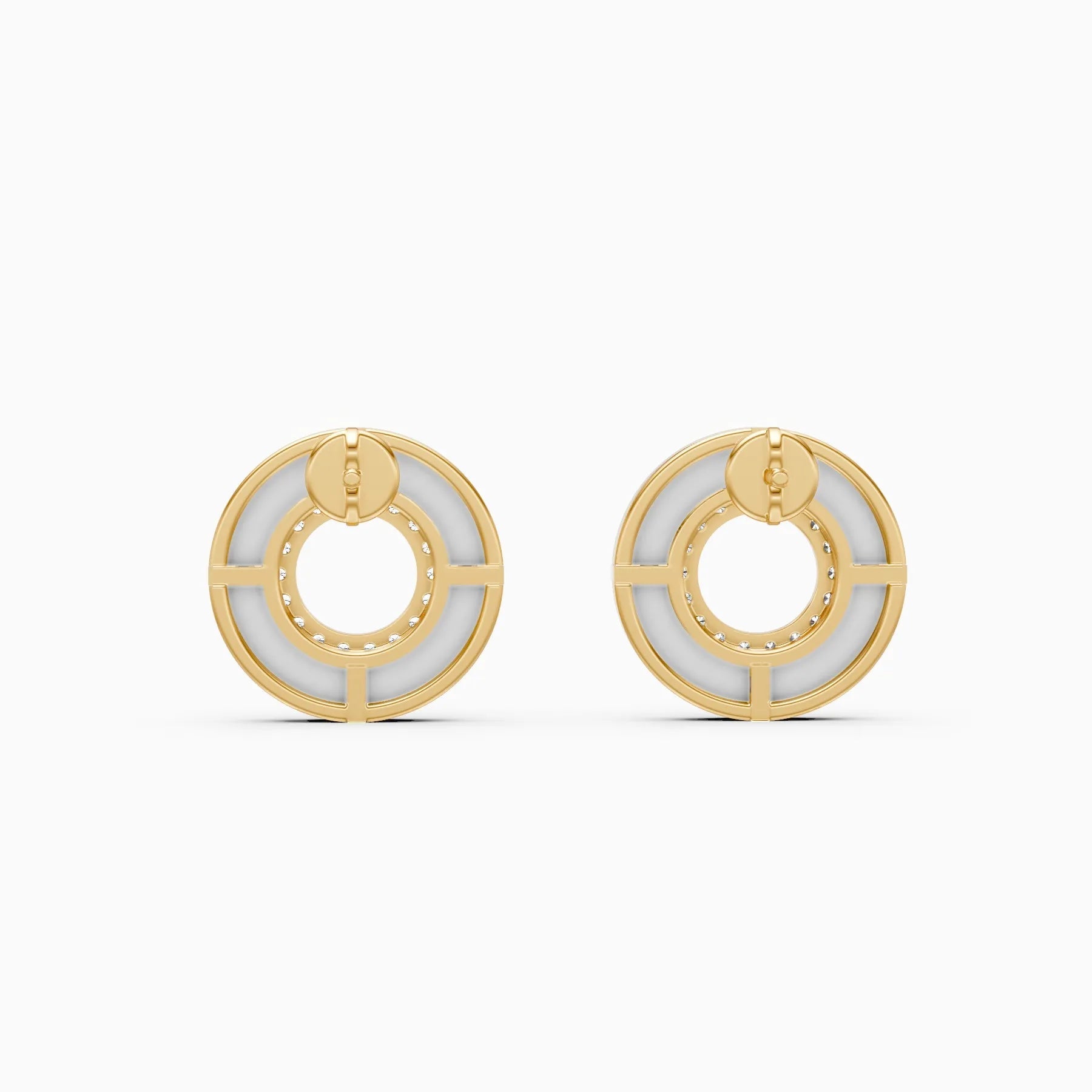 Mira | Aureole Lab-Grown Diamond Studs