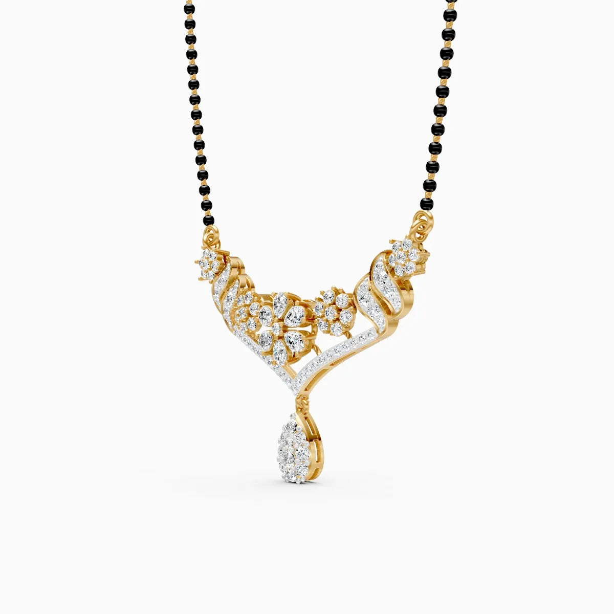 Aarya | Heritage Bloom Lab-Grown Diamond Mangalsutra