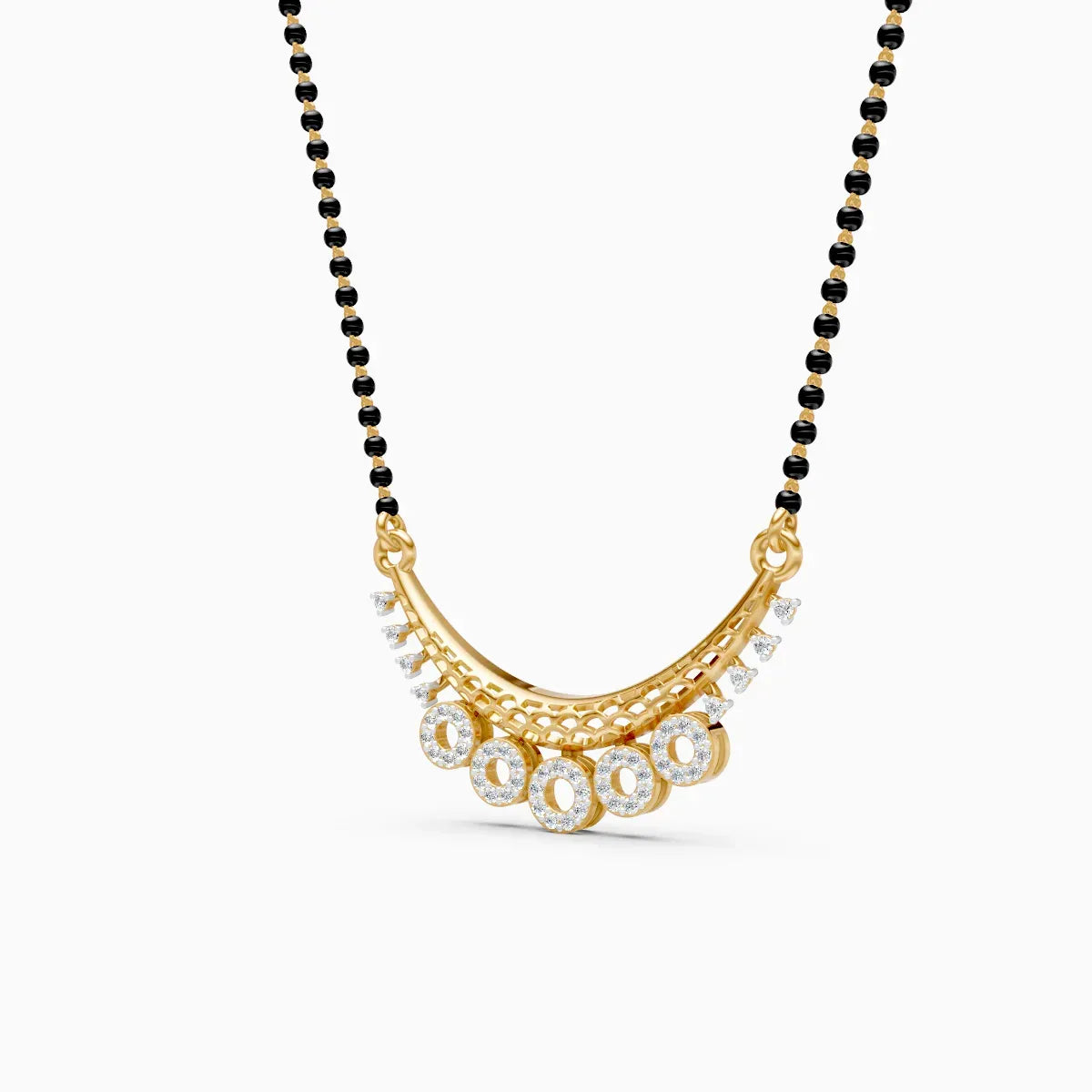 Eira | Pentafire Lab-Grown Diamond Mangalsutra