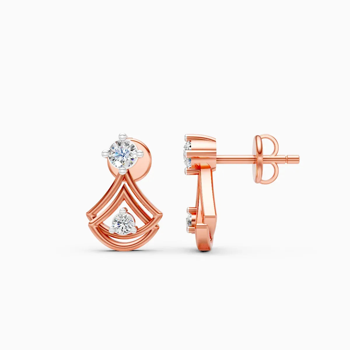 Mode | Cantilever Lab-Grown Diamond Studs