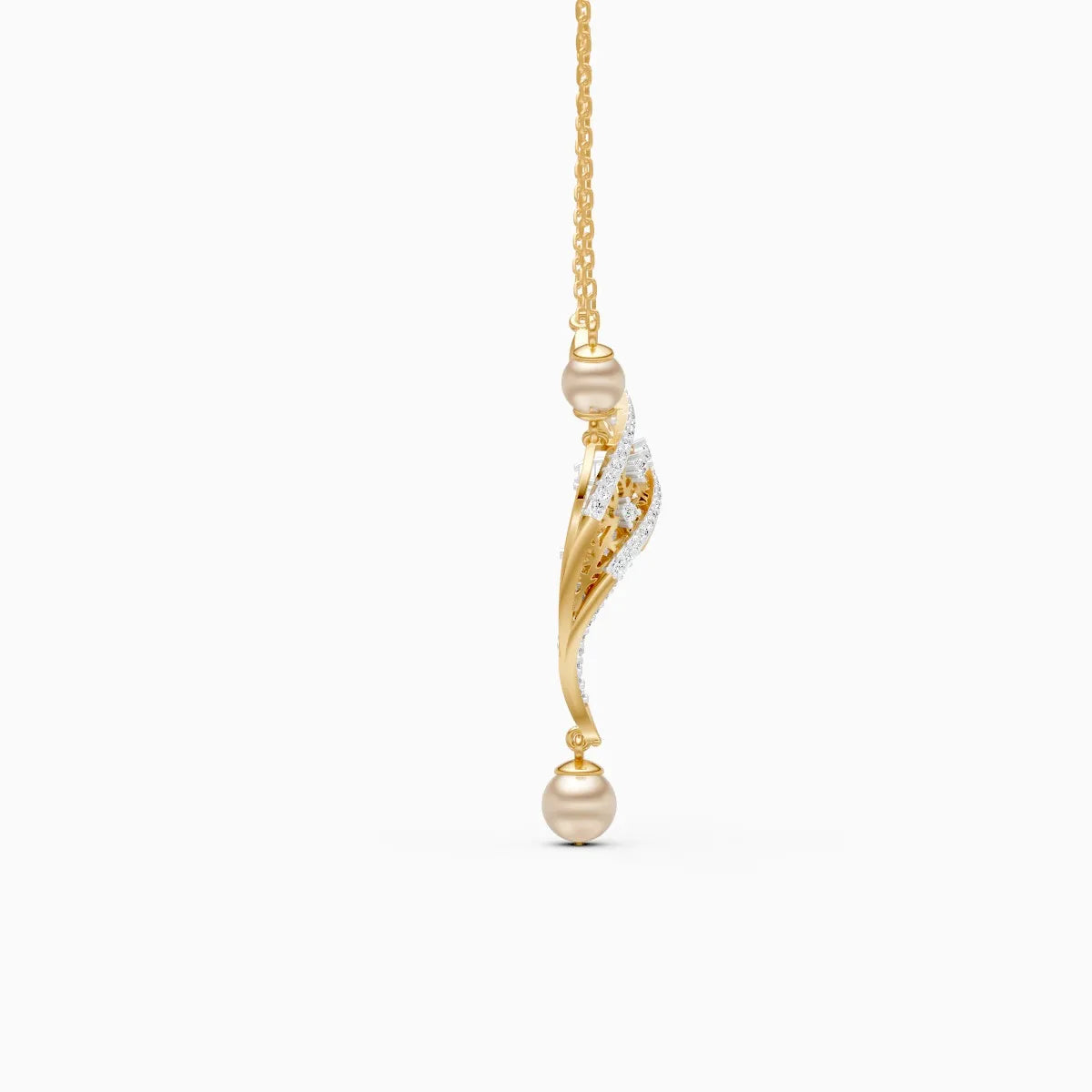 Aarya | Regal Note Lab-Grown Diamond Pendant - Nivara