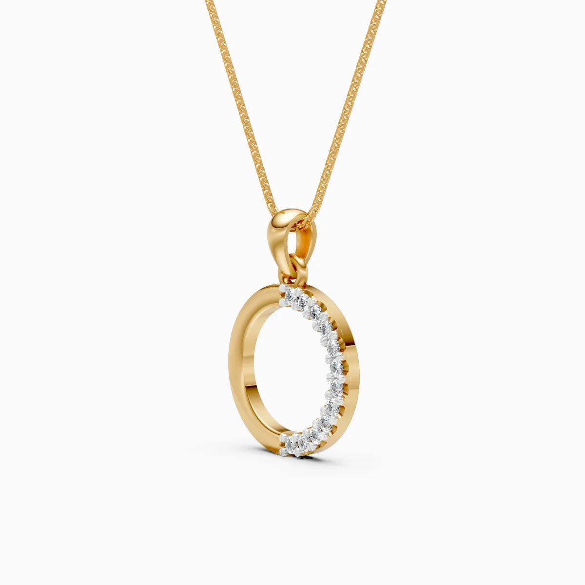Sol | Hoop Muse Lab-Grown Diamond Pendant - Nivara