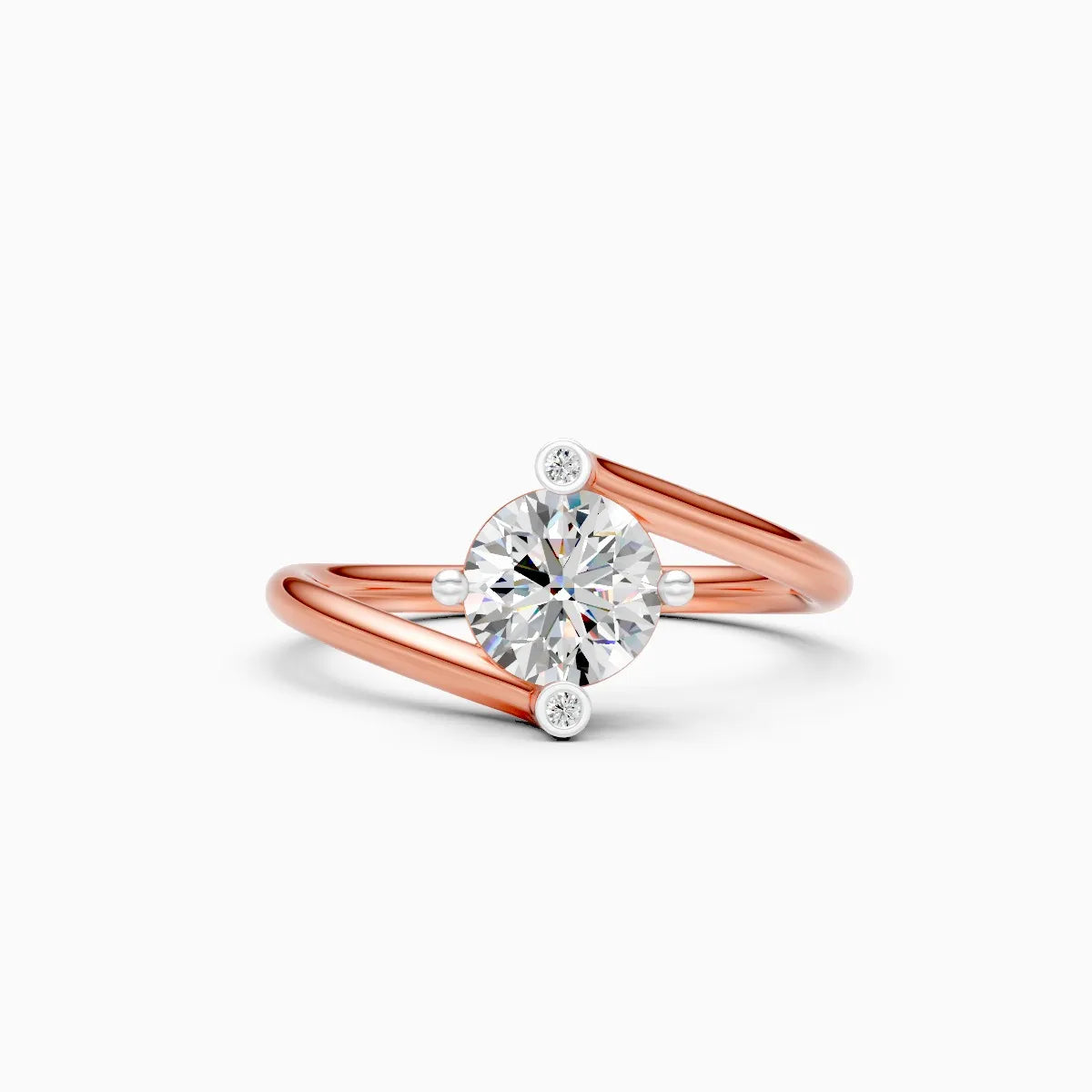 ��Mode | Round Lab Grown Diamond Minimal  Ring�� Rings VD_AYN��- Lab Grown Diamonds Jewellery