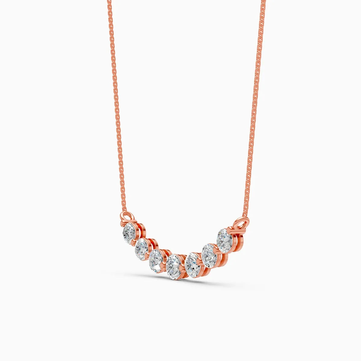 Nora | Barline Lab-Grown Diamond Necklace - Nivara