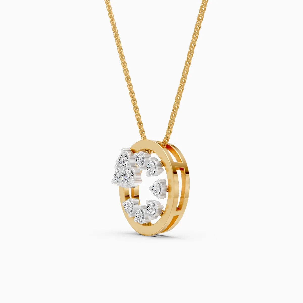 Sol | Aureo Lab-Grown Diamond Pendant - Nivara