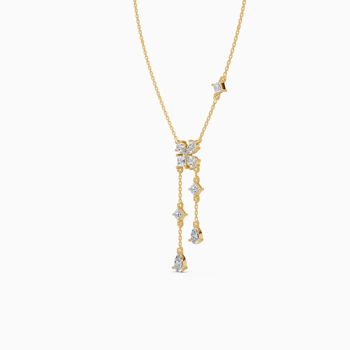 Flora | Princessa Lab-Grown Diamond Necklace - Nivara