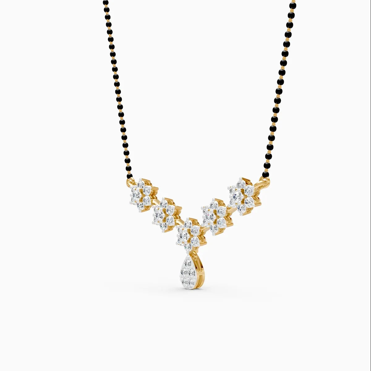 Flora | Petal Lab-Grown Diamond Mangalsutra