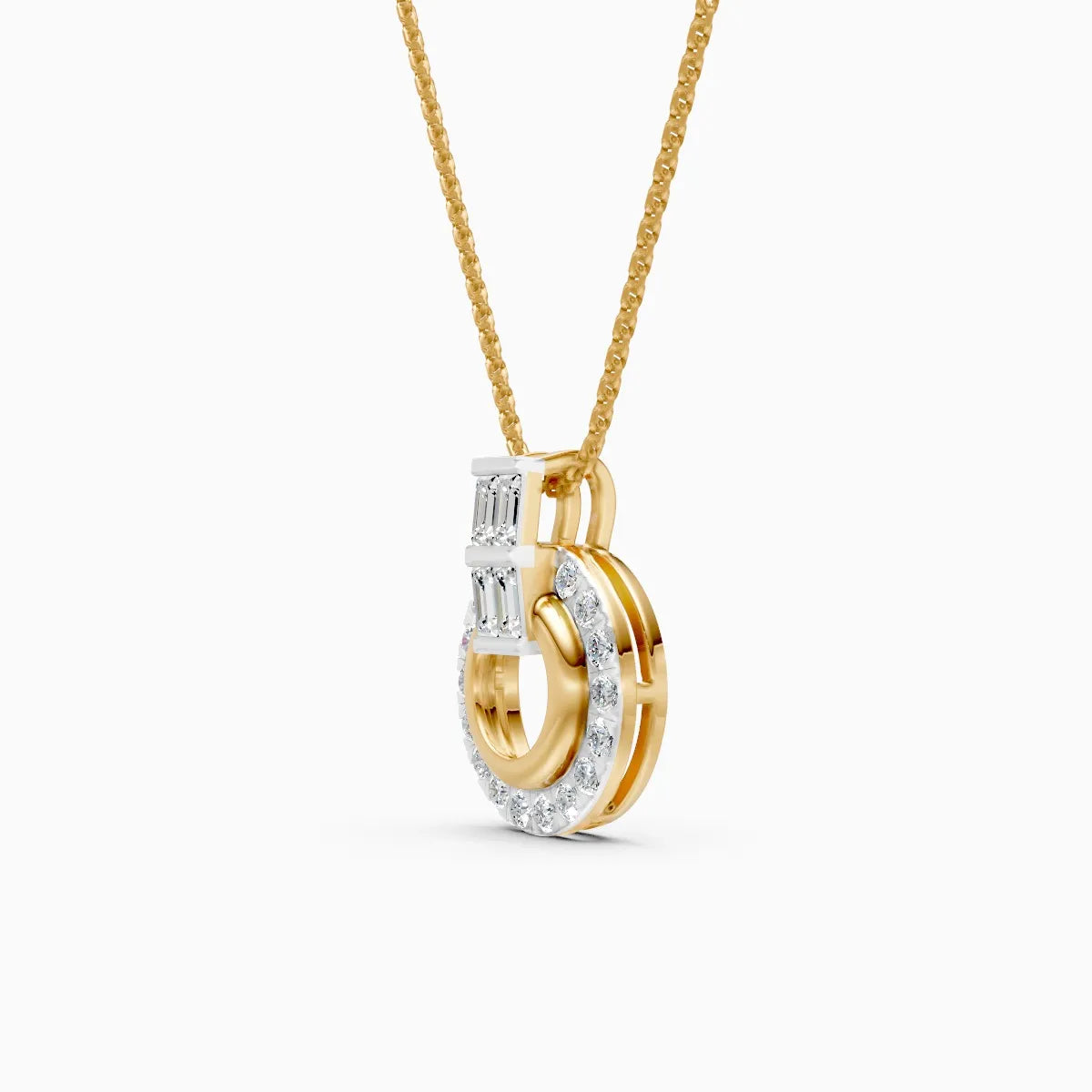 Sol | Circlet Sun Lab-Grown Diamond Pendant - Nivara
