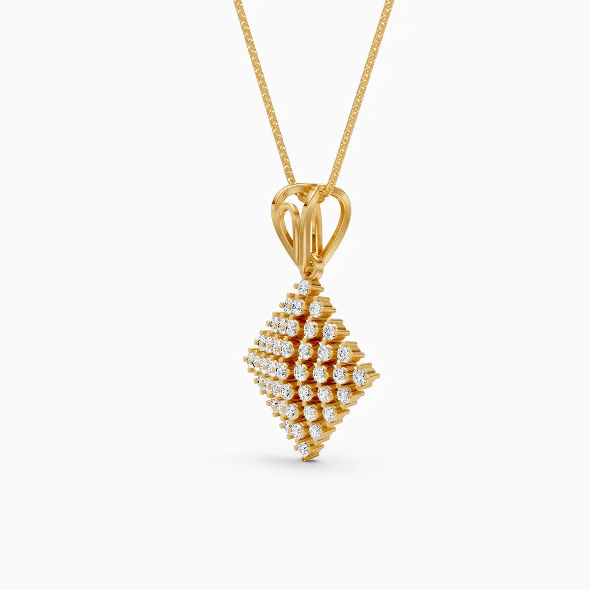 Mode | Dawn Bloom Lab-Grown Diamond Pendant - Nivara