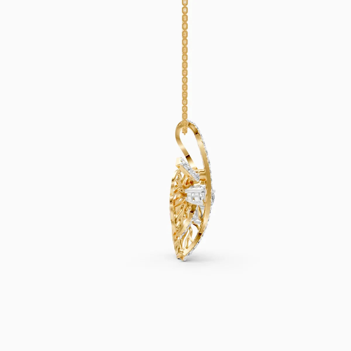 Flora | Wingsong Lab-Grown Diamond Pendant - Nivara