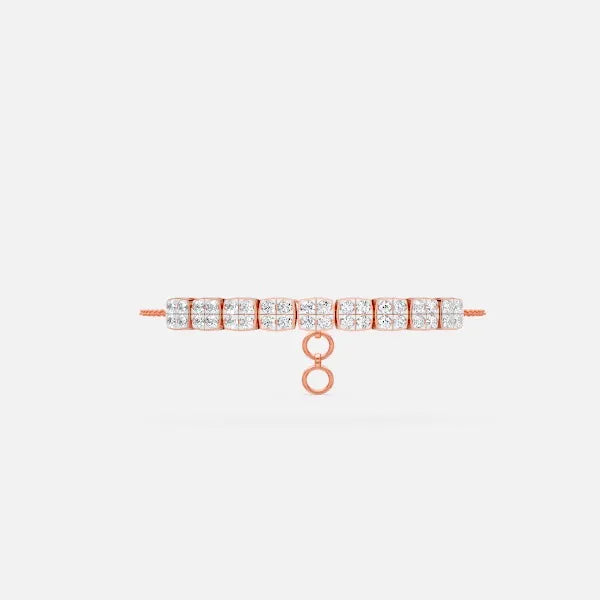 Noor | Lumen Cluster Lab-Grown Diamond Bracelet - Nivara