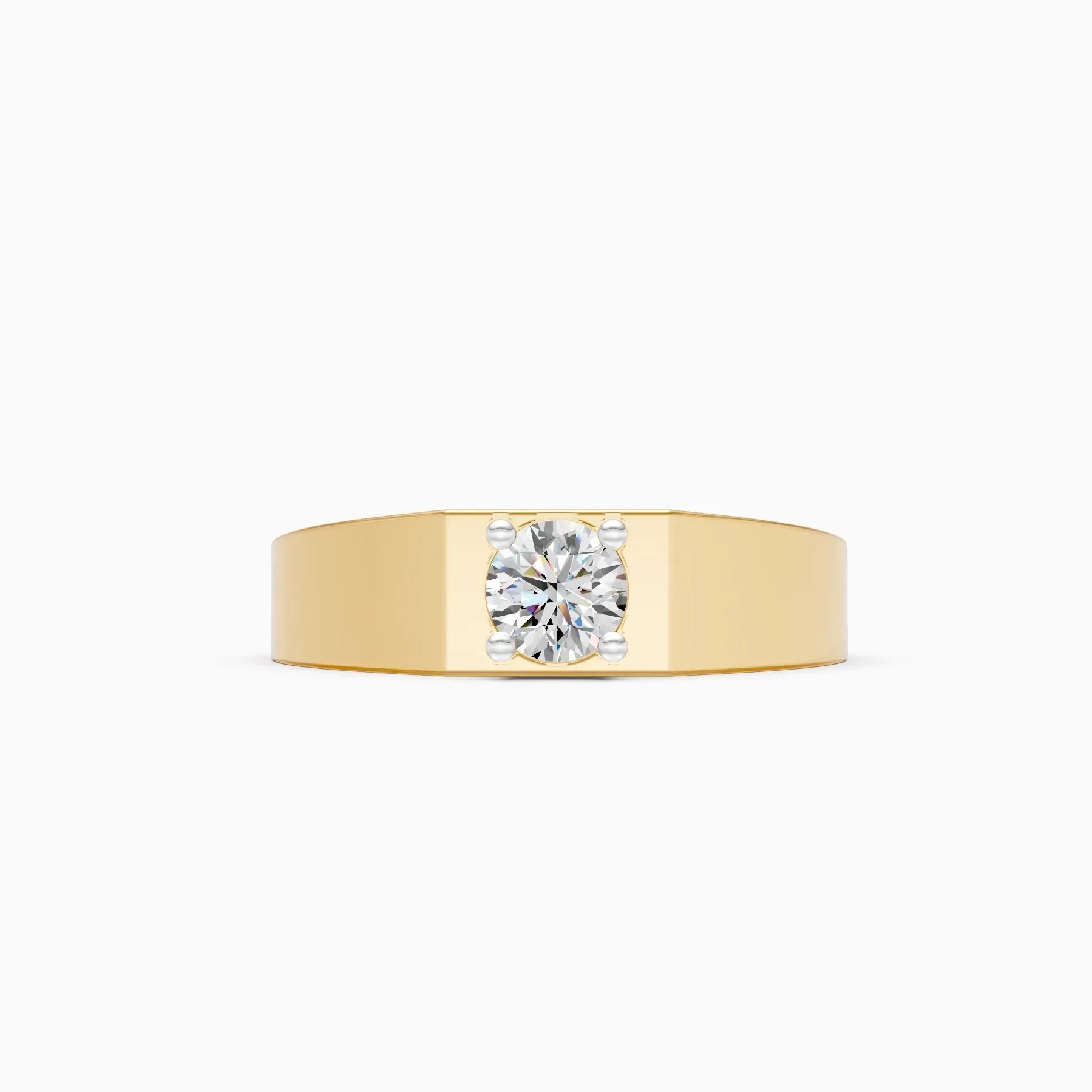 Veer | Eclipse Men's Solitaire Ring