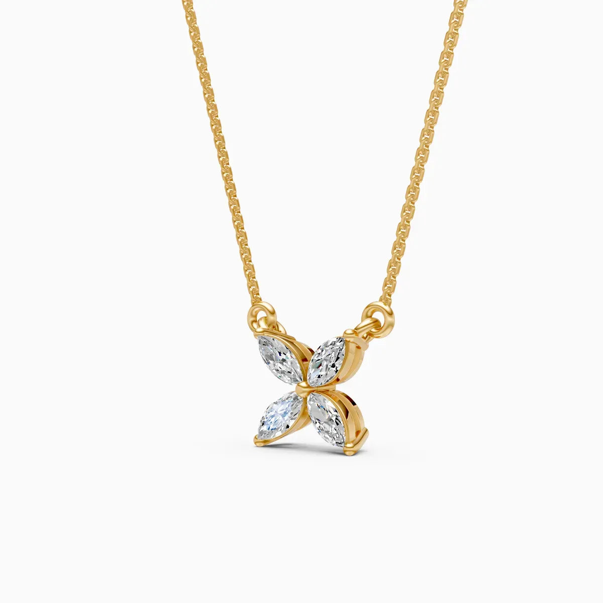 Flora | Sparkwake Lab-Grown Diamond Necklace - Nivara