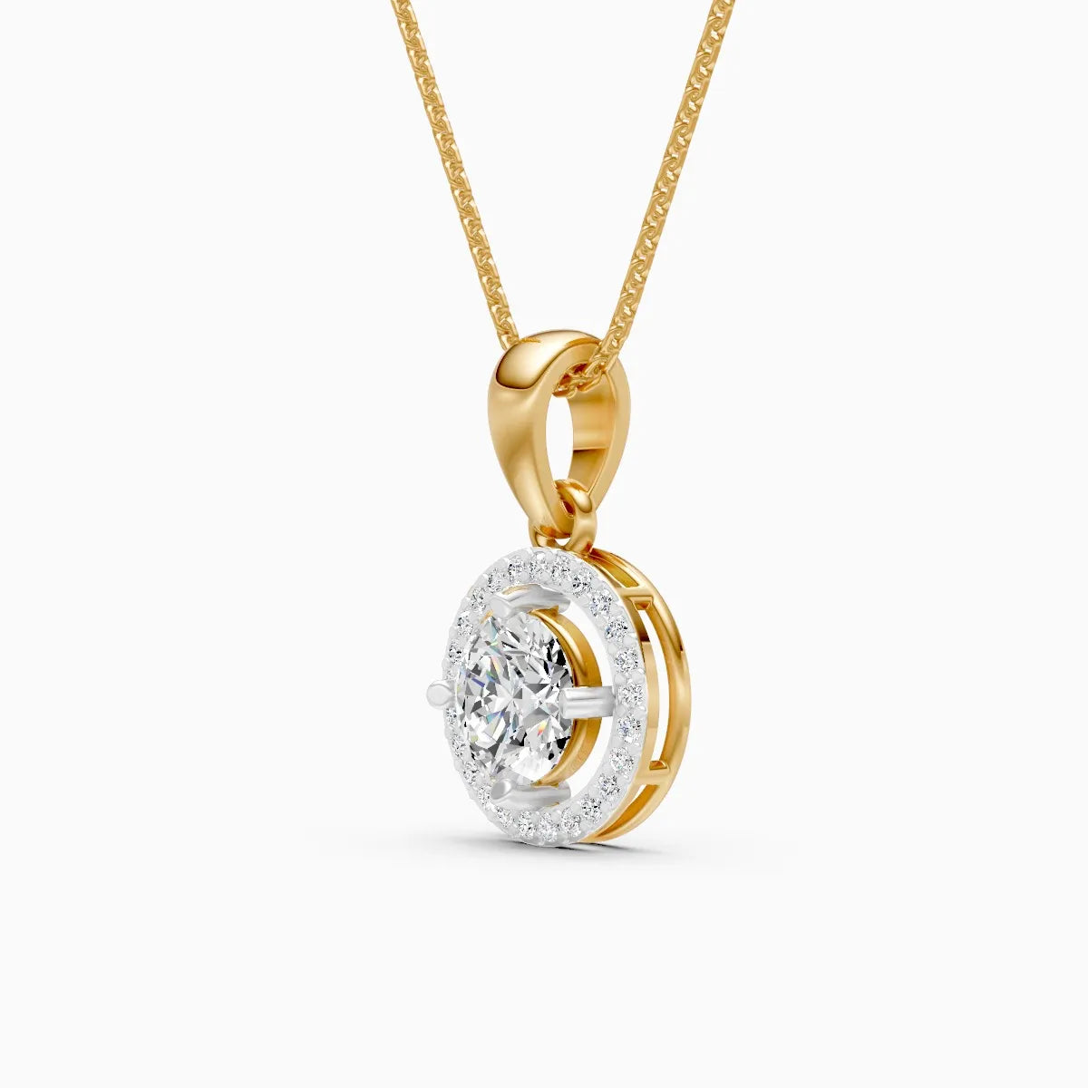 Mira | Dawn Bloom Lab-Grown Diamond Pendant - Nivara