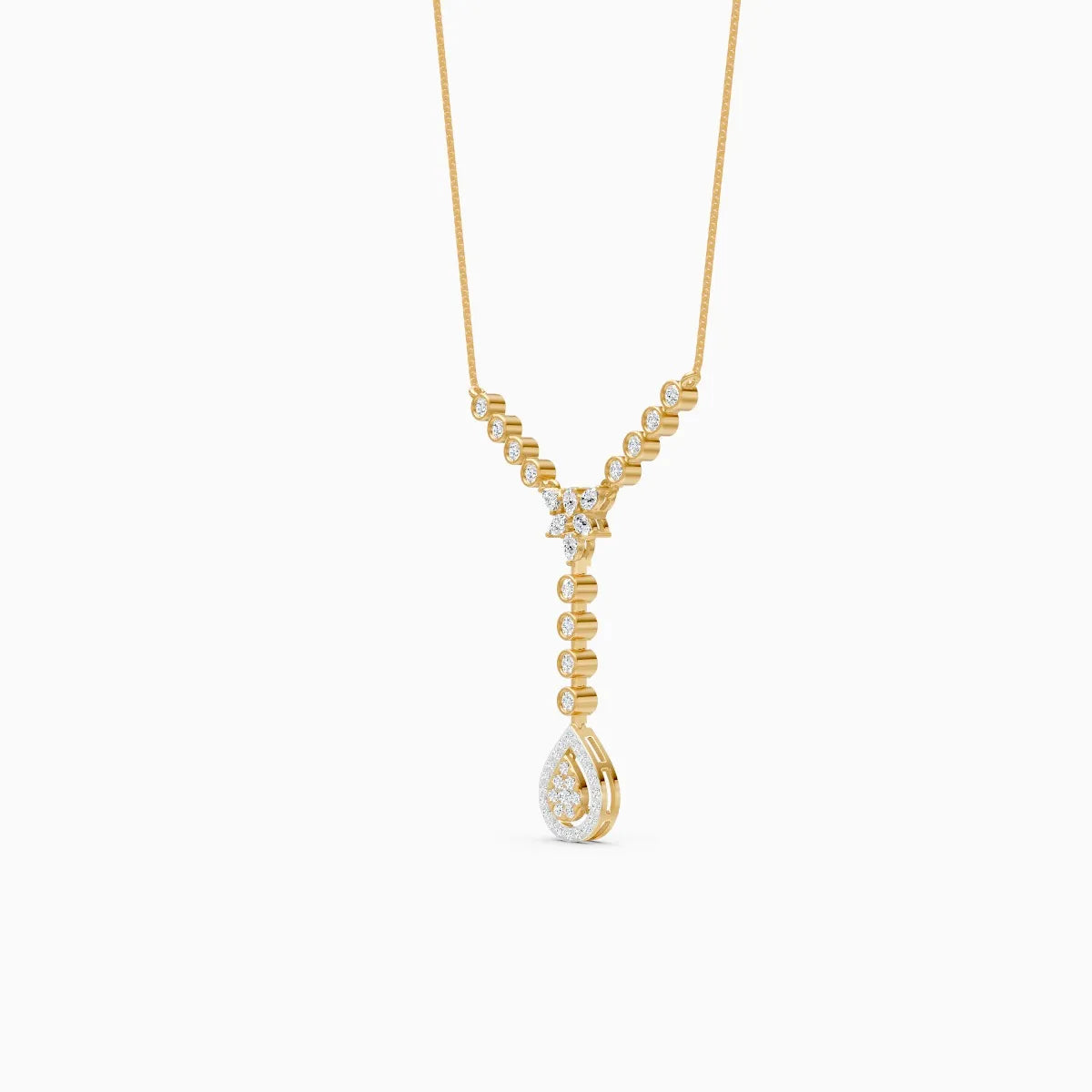 Kira | Ray Lab-Grown Diamond Necklace - Nivara