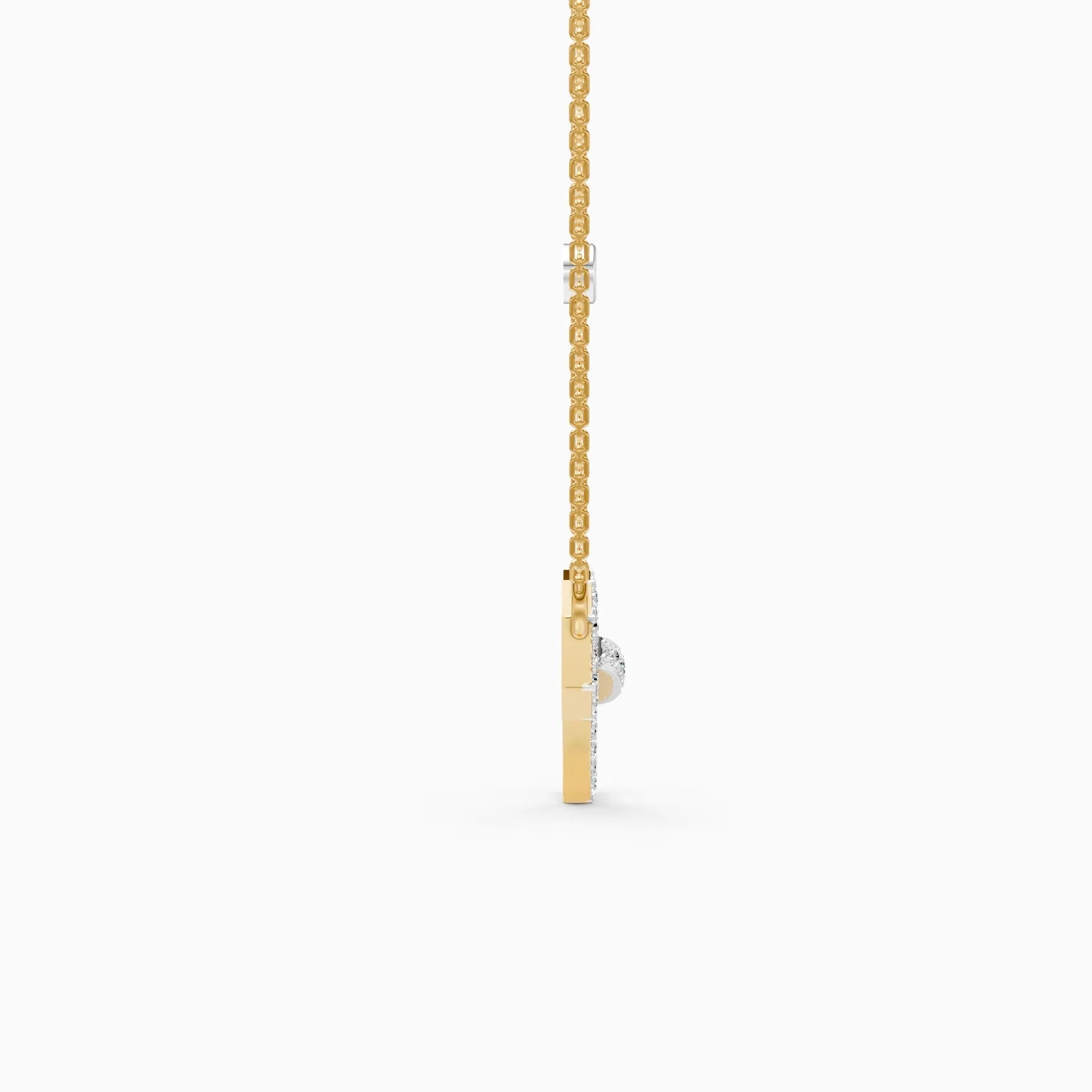 Rupak | Focus Bloom Lab-Grown Diamond Pendant - Nivara