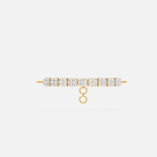 Noor | Lumen Cluster Lab-Grown Diamond Bracelet - Nivara