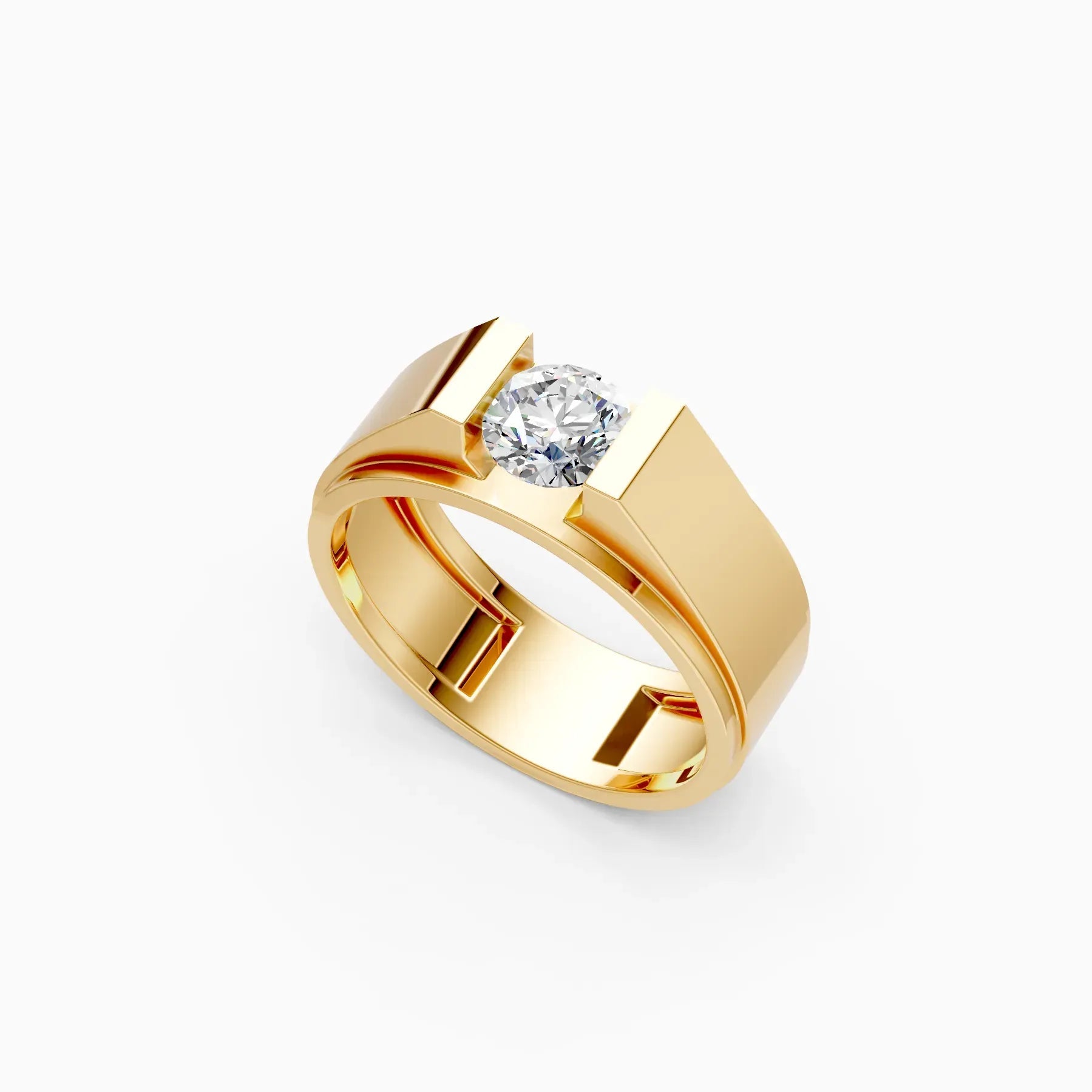 Veer | Polaris Men's Diamond Band Ring