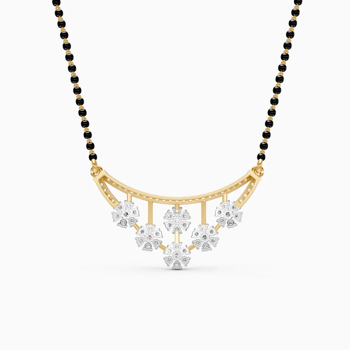 Flora | Lotus Grace Lab-Grown Diamond Mangalsutra