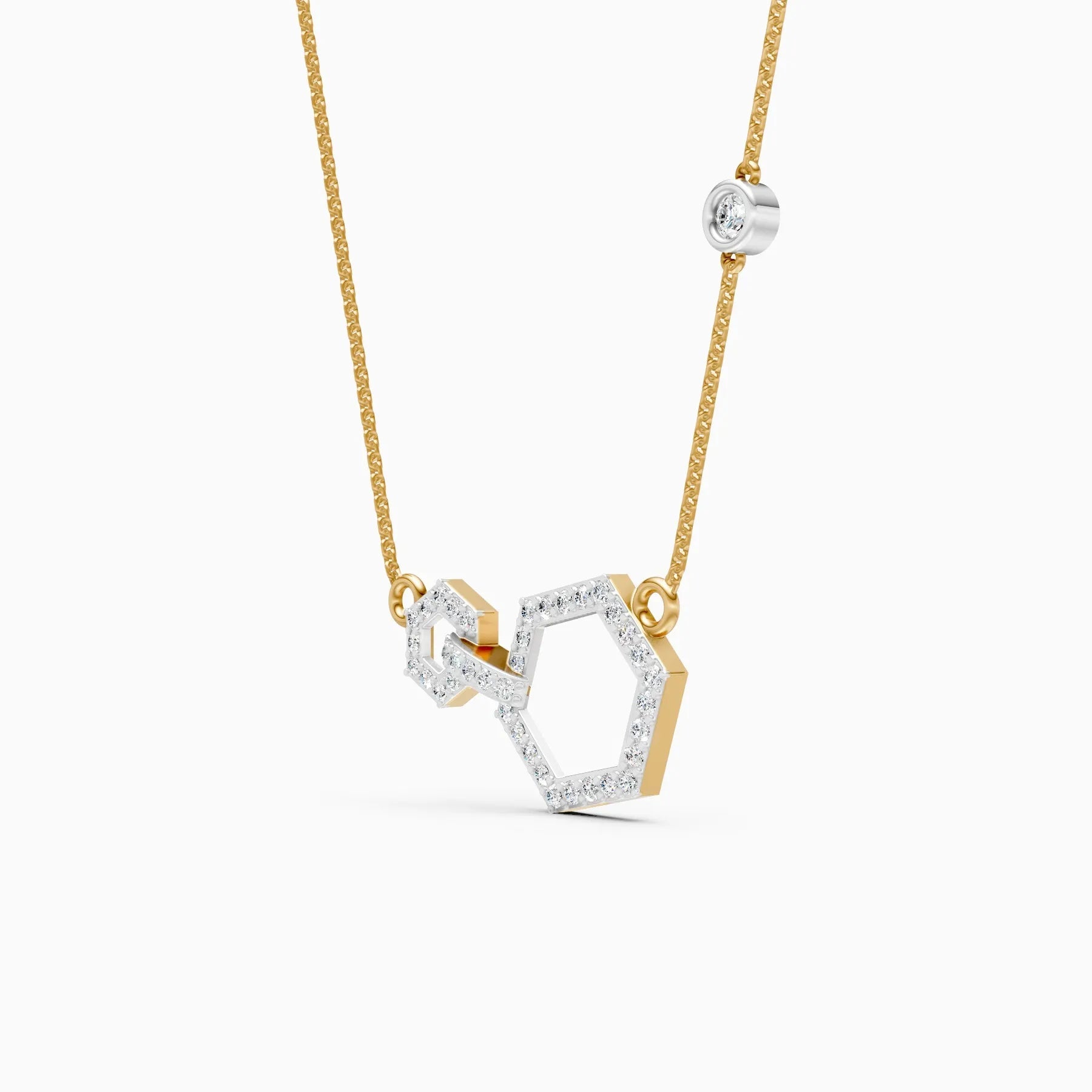 Rupak | Focus Bloom Lab-Grown Diamond Pendant - Nivara