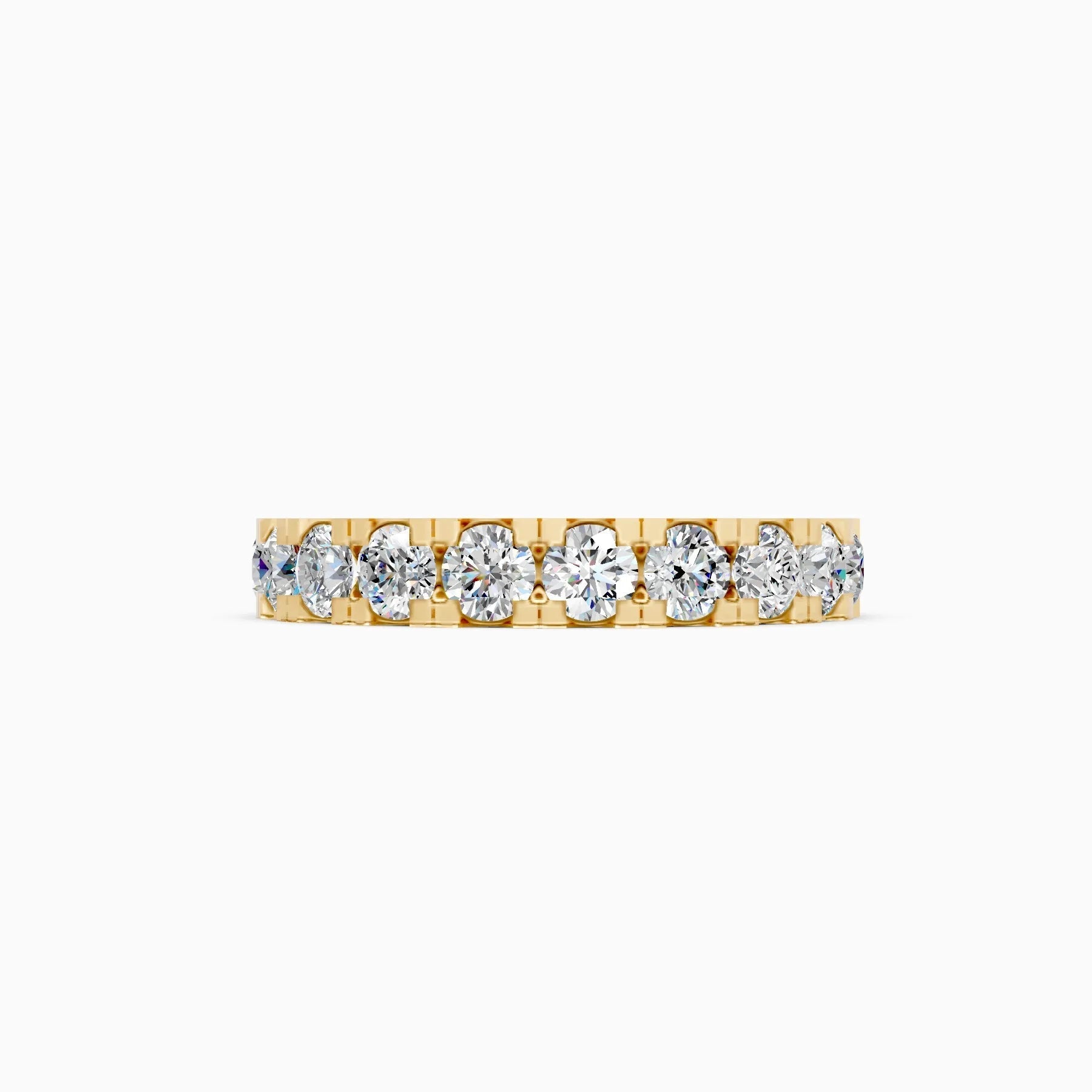 ��Foreva | Round Lab Grown Diamonds Eternity Ring�� Rings VD_AYN��- Lab Grown Diamonds Jewellery