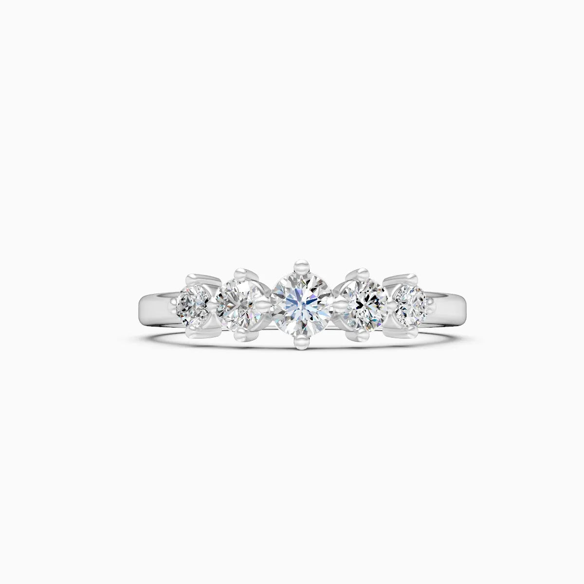��Foreva | Round Lab Grown Diamonds Ring�� Rings VD_AYN��- Lab Grown Diamonds Jewellery