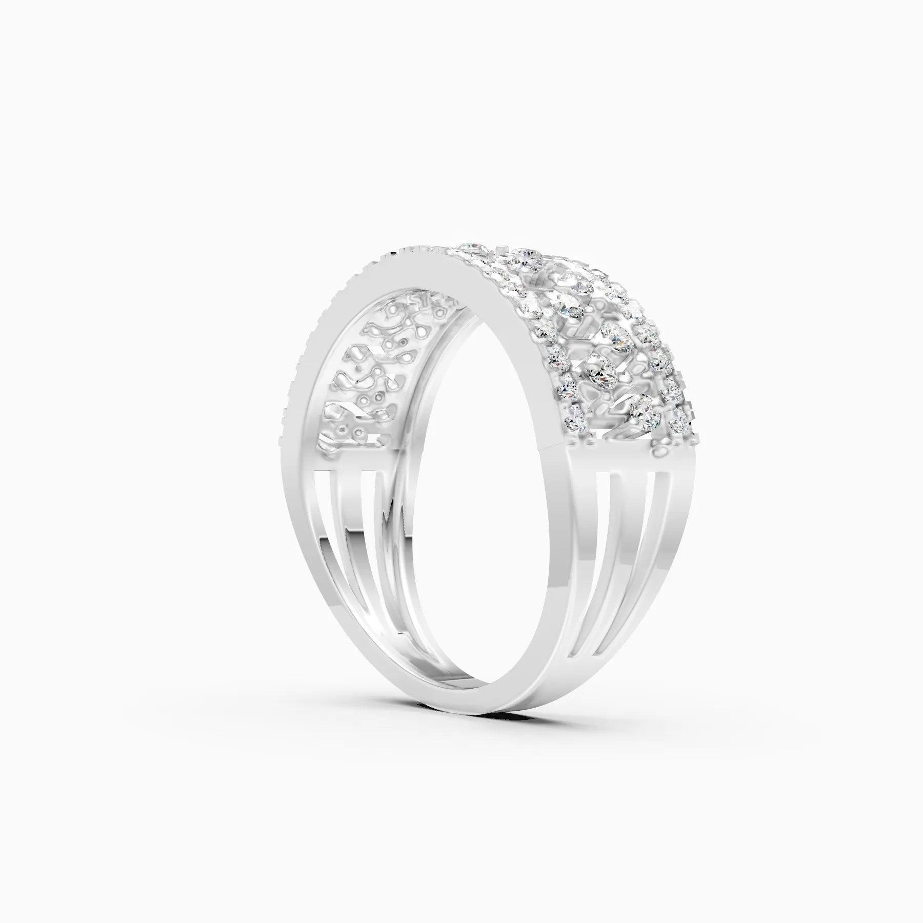 ��Celestia | Round Lab Grown Diamond Cluster Ring�� Rings VD_AYN��- Lab Grown Diamonds Jewellery