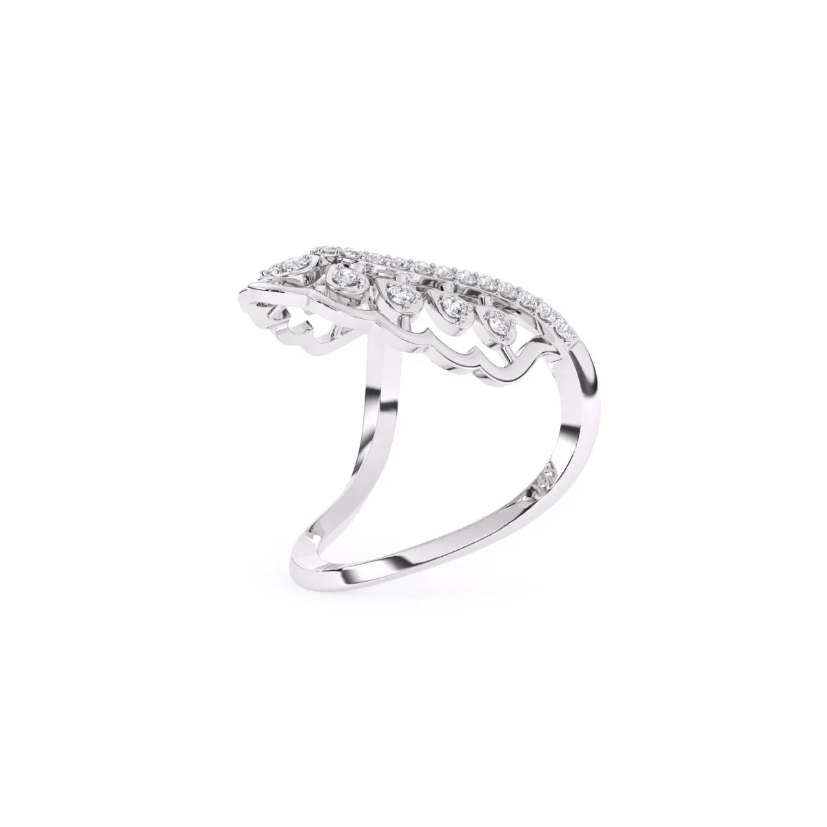 ��Mode | Round Lab Grown Diamond Vanki Ring�� Rings VD_AYN��- Lab Grown Diamonds Jewellery