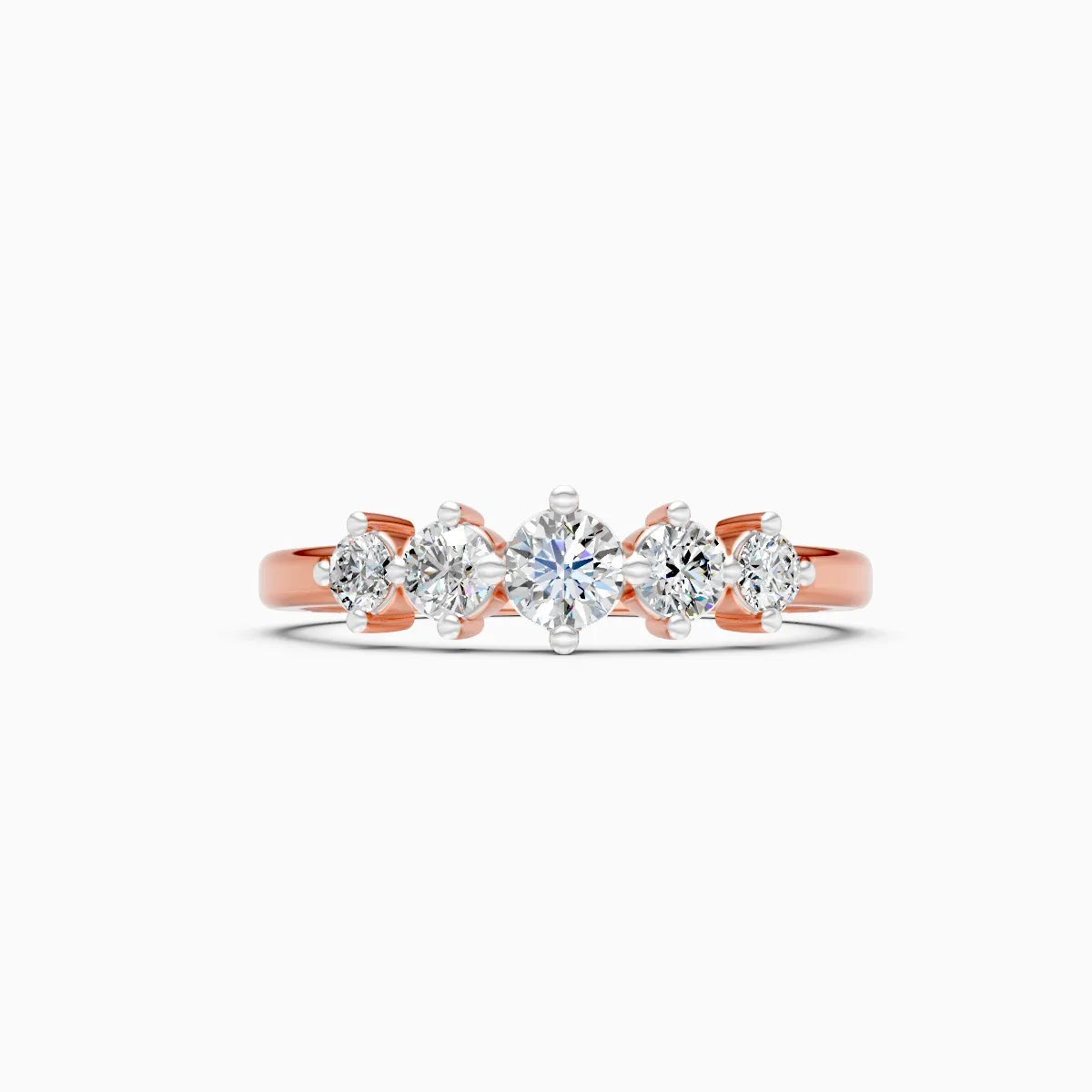 ��Foreva | Round Lab Grown Diamonds Ring�� Rings VD_AYN��- Lab Grown Diamonds Jewellery